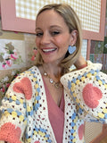 Crochet Heart Cardigan
