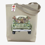 Farm Friend Truck Tote Bag